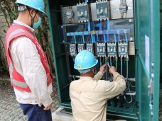 苏州市吴江同里湖嘉苑用户低压维修